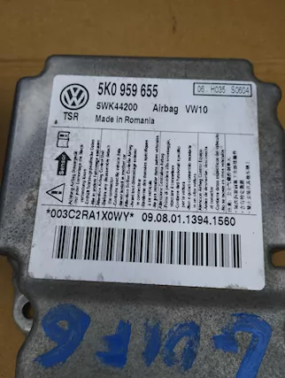 Kit airbag frontali Volkswagen Golf VI, prezzo non trattabile - Foto 3