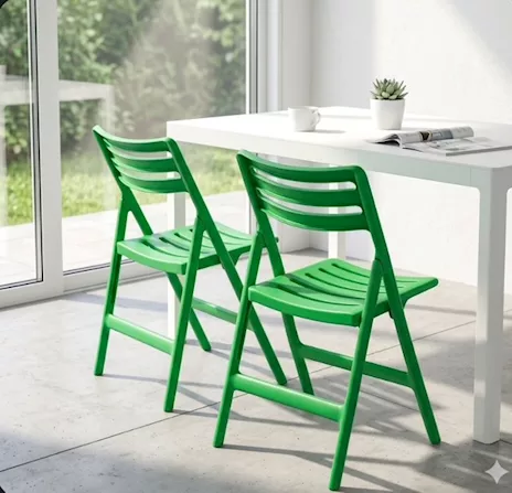 Sedia Folding verde pieghevole Magis