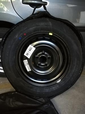 Ruota di Scorta (Pneumatico e Cerchio), Nuovo Jeep Compass