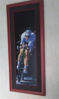 IL CICLISTA cm. 27x85 - Foto 3
