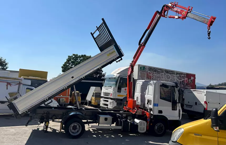 Foto 5Iveco Eurocargo 90E18 Cassone Ribaltabile Km 120000