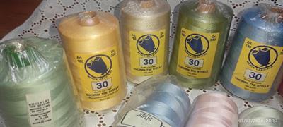 Filo 100% cotone Cucirini tre stelle, marca Cucirini che - Foto 4