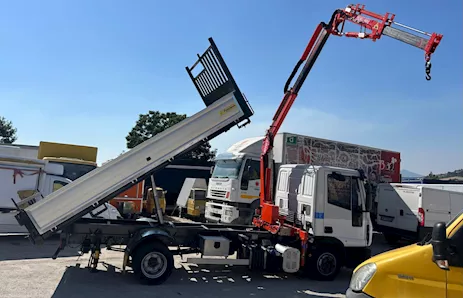 Iveco Eurocargo 90E18 Cassone Ribaltabile Km 120000 - Anteprima 5
