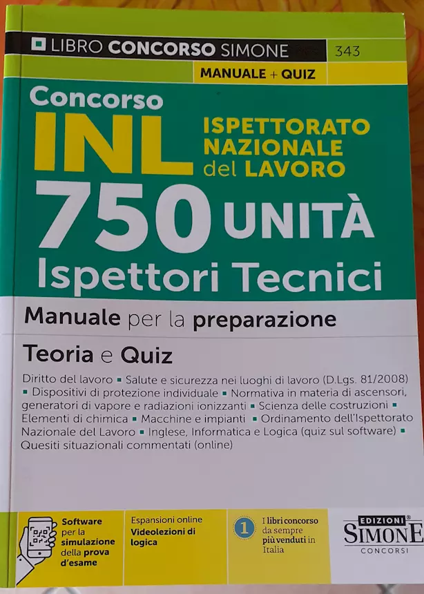 Manuale per concorso INL 2024