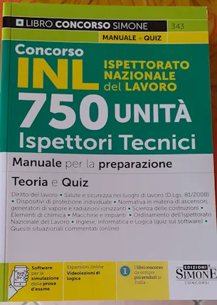 Manuale per concorso INL 2024