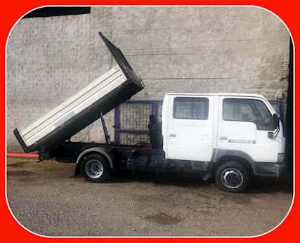Nissan CabStar E120 Doppia Cabina 6 Posti Cassone Ribaltab Anno 2002 - Foto 4