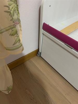 Letto contenitore con ruote Moretti compact