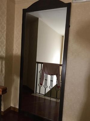Specchio antico con struttura in legno - Foto 2