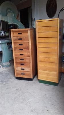 Schedari vintage '50