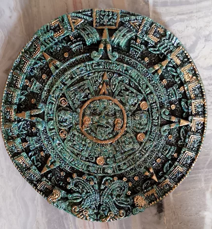 Calendario Azteco - Piedra del sol o Pietra di Tenochtitlan