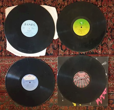 Lotto 4 33 rpm Technotronic Dee Jay Fifty Dimensione dance i