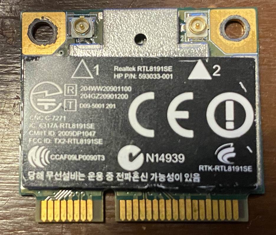 Scheda di Rete PCI-E Mod. RTL8191SE