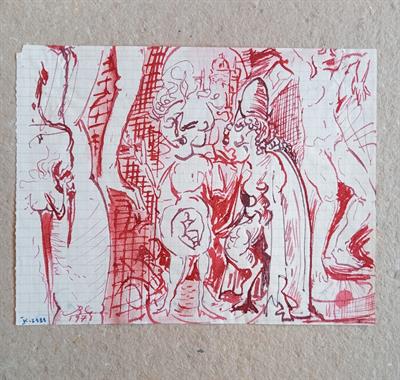 Lotto disegni Bernhard Gillessen