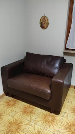Poltrona/Letto in pelle - Anteprima 1