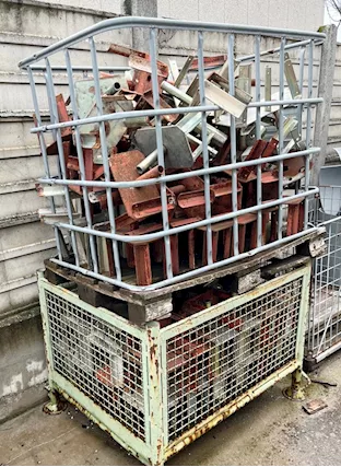 Testata a forcella per puntelli