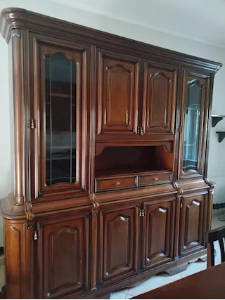 Vetrina legno di ciliegio