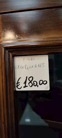 Vetrinetta in Arte Povera - 25059, in legno - Foto 3