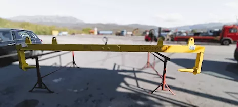 Telaio telescopico svolgibobina