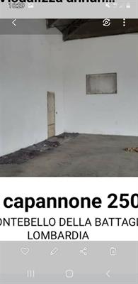 Affitto capannone 250mq