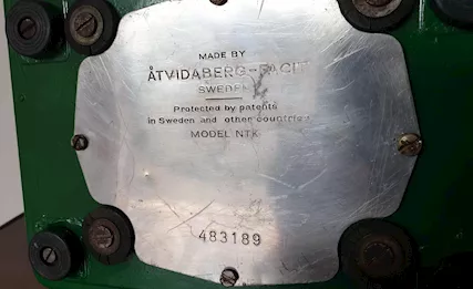 Calcolatrice meccanica FACIT, colore verde - Foto 6