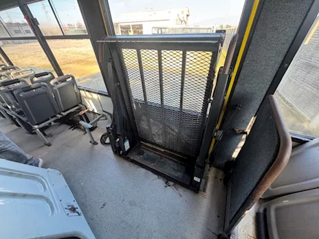 Pedana elevatrice per disabili