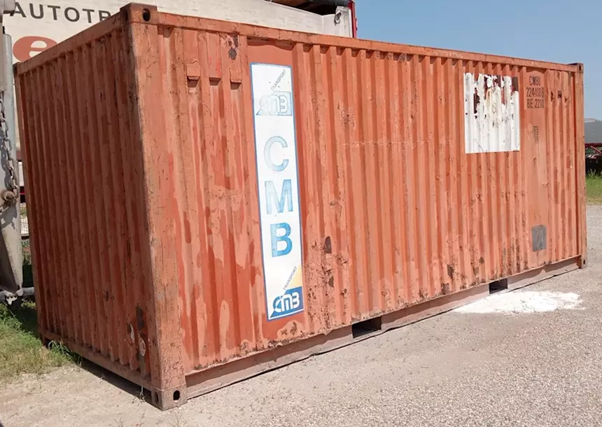Foto 2CONTAINER 20 PIEDI (6 METRI) USATO, tipo MARITTIMO