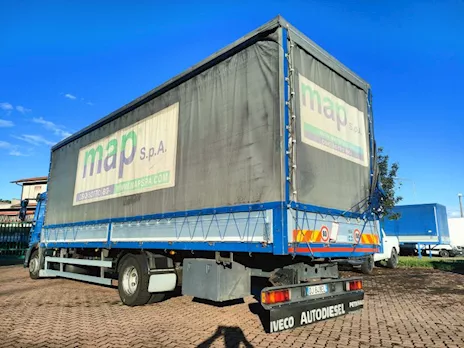 Iveco Eurocargo 120E25P centina alza-abbassa 8,1 m 2007 Centinato - Foto 3