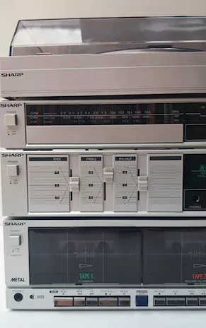 Hi-Fi giradischi Sharp RP SM ST RT (anni 80), modello SM2323, ottimo stato - Foto 5