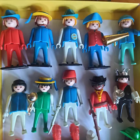 Pupazzetti Playmobil anni 70/80