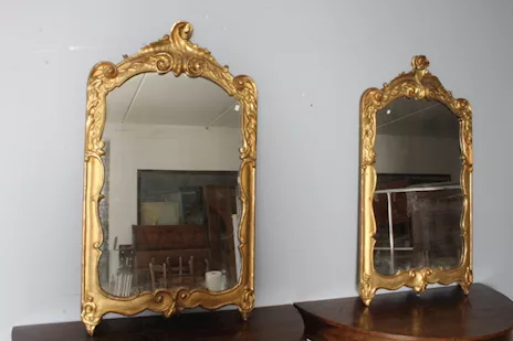 Antica coppia di specchiere Luigi XVI 1750