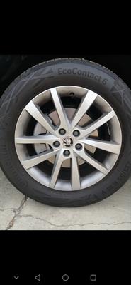 Cerchi in lega da 18 originali Skoda kodiaq - Foto 2