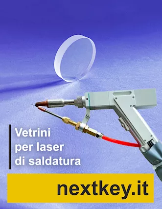 Vendita vetrini per laser fibra ottica