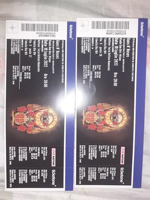 GUNS N'ROSES MILANO 10.07.2022