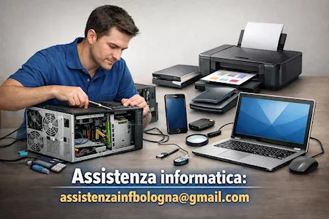 Tecnico computer desktop laptop e periferiche varie