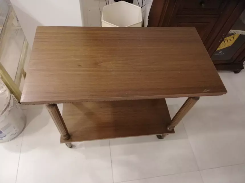 Carrello in legno