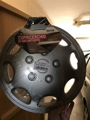 3 Copri Cerchioni del 13 in plastica - Nuovi