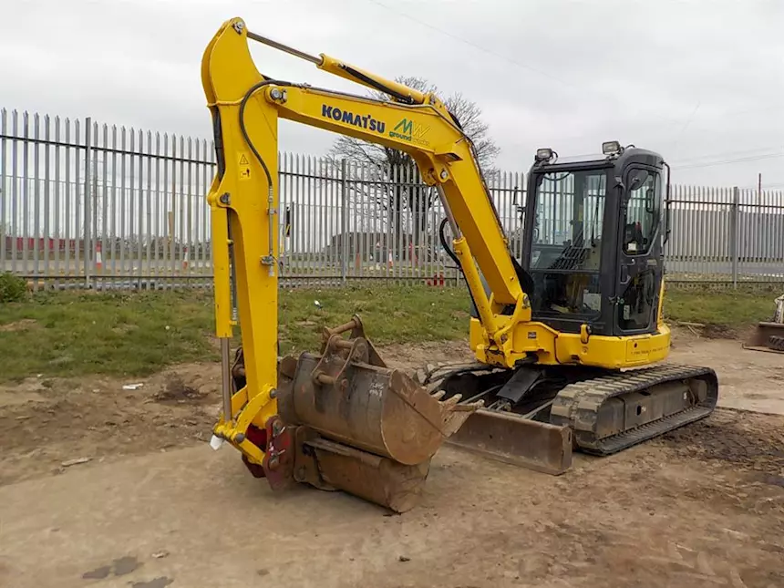 2012 Komatsu PC55MR-3 miniTipologia escavatore, ottimo stato