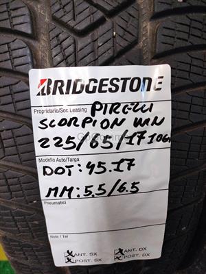Pirelli invernali 225 65 17 al 81% - Foto 3