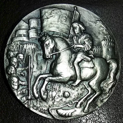 Medaglia Circolo Filatelico Numismatico Forlivese