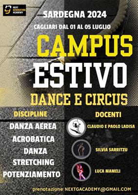 Campus Estivo Sardegna Dance e Circus 2024