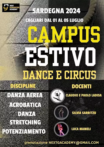 Campus Estivo Sardegna Dance e Circus 2024
