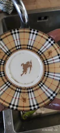 Tazze Burberry London anni 70