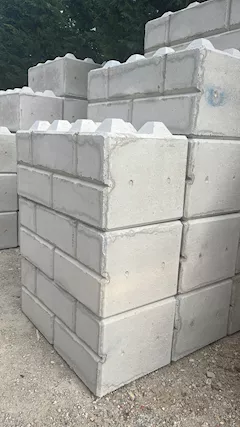 Legoblock in cemento per muri di contenimento e recinzioni