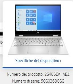 Laptop HP Pavilion x360 - 14-dw0011nl - come nuovo - Foto 6