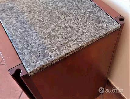 Credenza in noce Molteni 4D (A.Mangiarotti) AS NEW, colore su, in legno - Foto 4