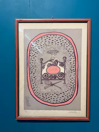 Litografia a colori Giuseppe Viviani