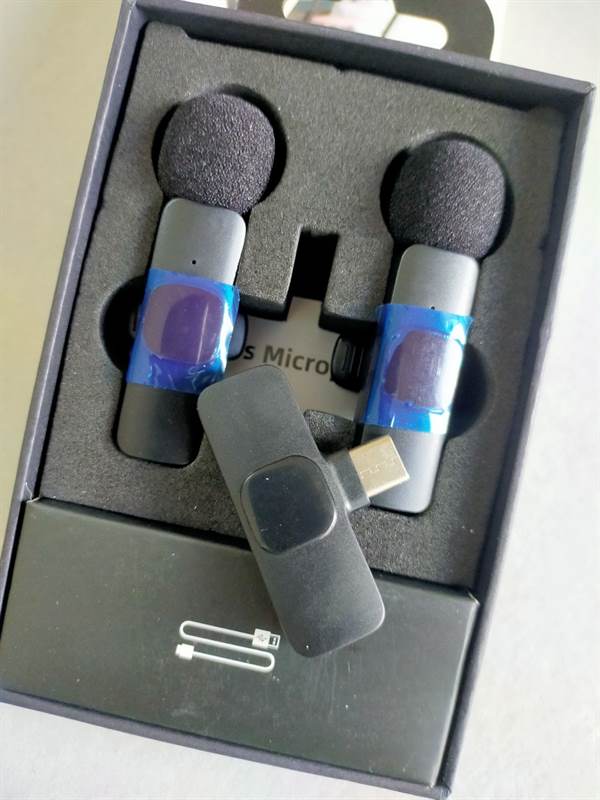 Foto 3Microfoni wireless portatili per smartphone e videocamere