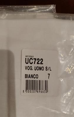 Maglia cotone uomo, senza manica - color bianco, taglia xxl - Foto 2