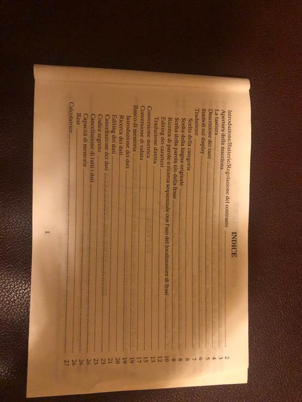 Foto 5Olivetti Travel assistant T600