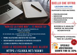 Aiuto e sostegno resami e redazione tesi Psicologia